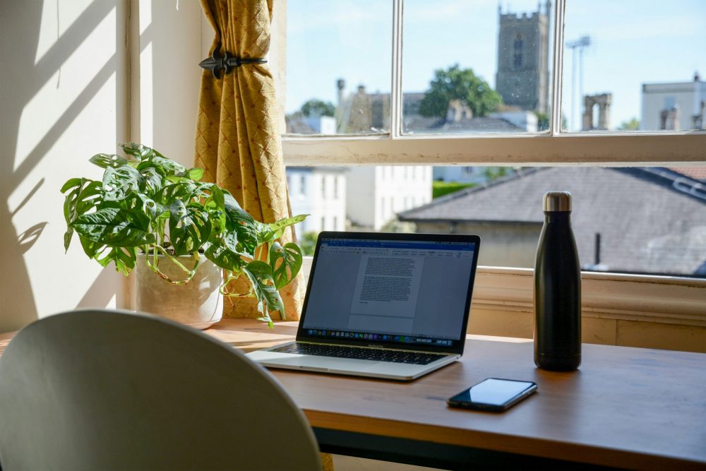 cómo organizar el teletrabajo durante una mudanza